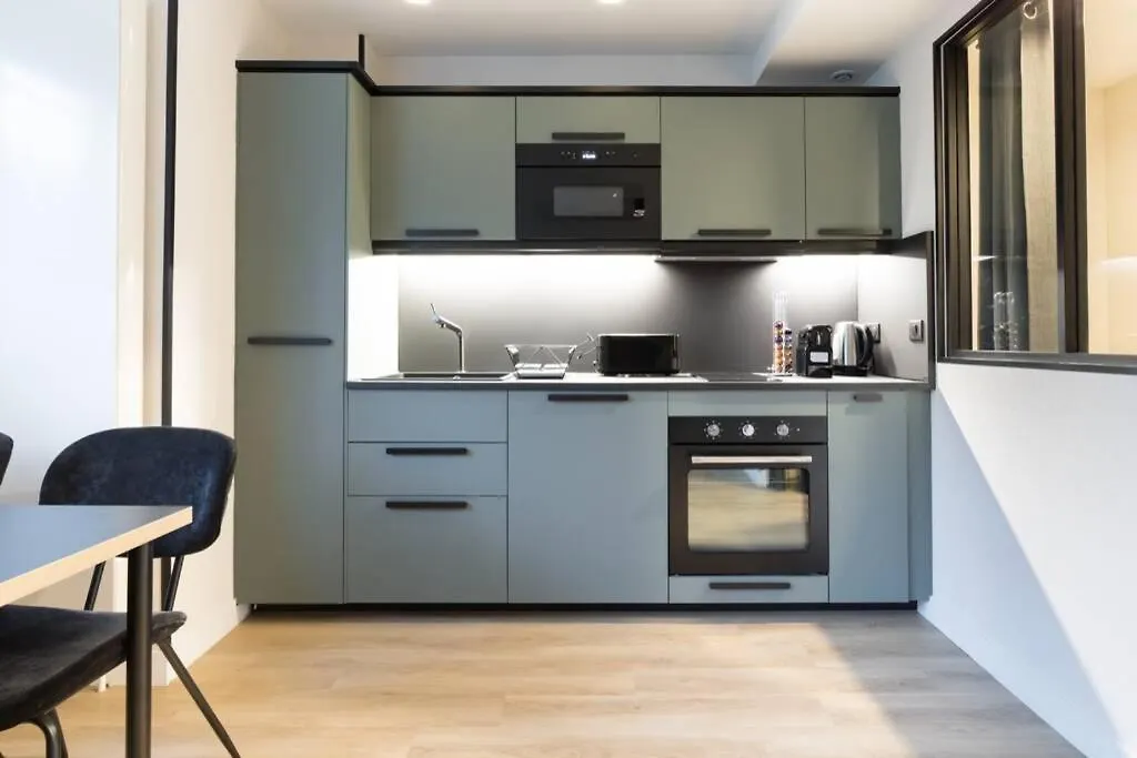 Apartment Hsh Parmentier-Couronnes II Appartement Design 4P-1Br Paris